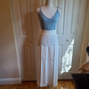 Zara Womens Wide Leg Trouser Pants